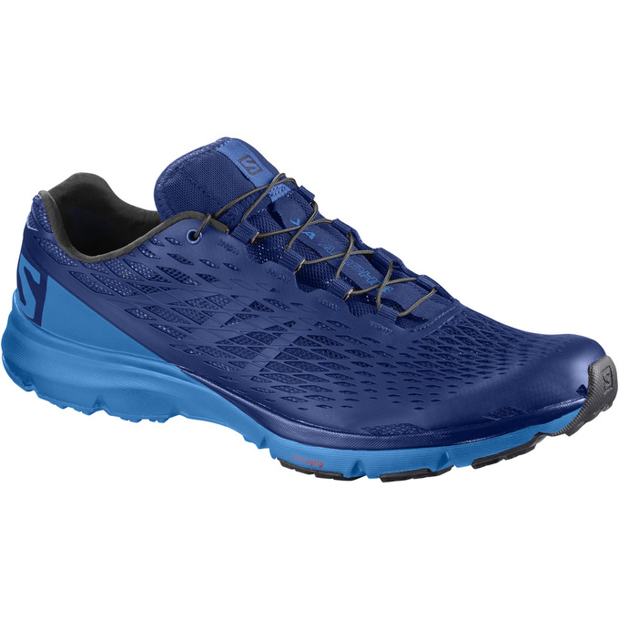 Zapatillas De Running Salomon Hombre Azul Marino / Azules - Salomon Argentina XA AMPHIB ,459016-DAI